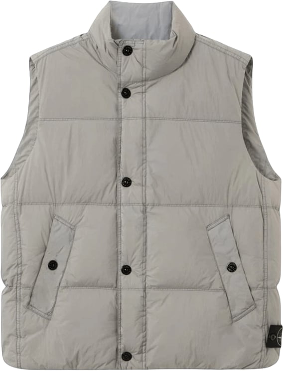 Stone Island GARMENT DYED CRINKLE REPS NY VEST