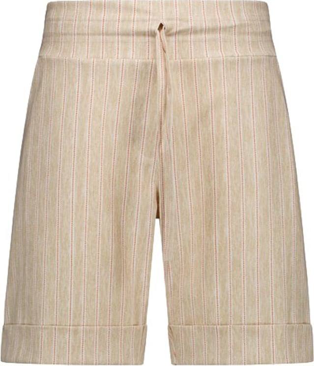 Studio Anneloes STUDIO ANNELOES - City stripe bermuda - 13897 - 2226 Latte/orchid orange