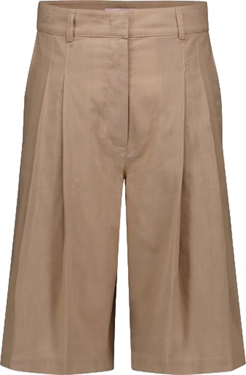 Studio Anneloes STUDIO ANNELOES - Endie linen bermuda - 13905 - 2200 Latte