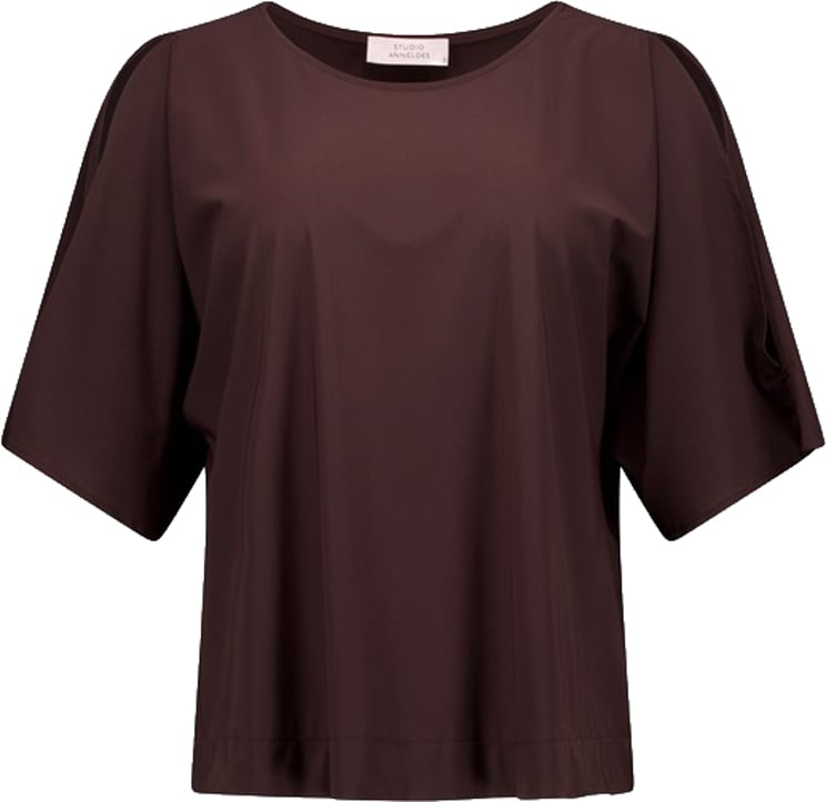 Studio Anneloes STUDIO ANNELOES - Shelly top - 13969 - 8700 Espresso