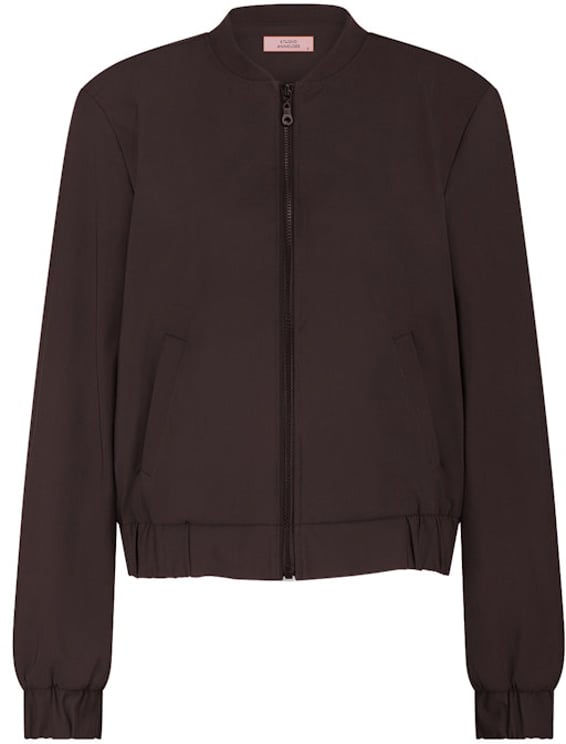 Studio Anneloes STUDIO ANNELOES - Benja bomber jacket - 94844 - 8700 Espresso