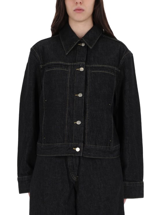Studio Nicholson Black Tahoe Boxy Cotton Jacket