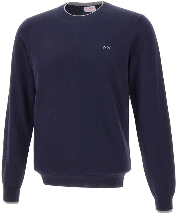 SUN68 Sweaters Blue