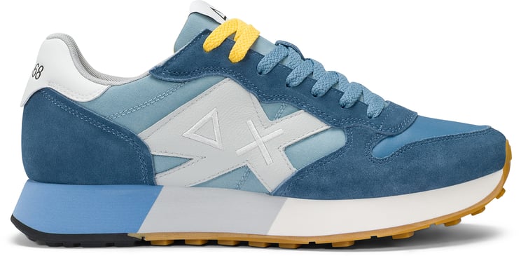 SUN68 Sneakers Avio Scuroverde Salvia