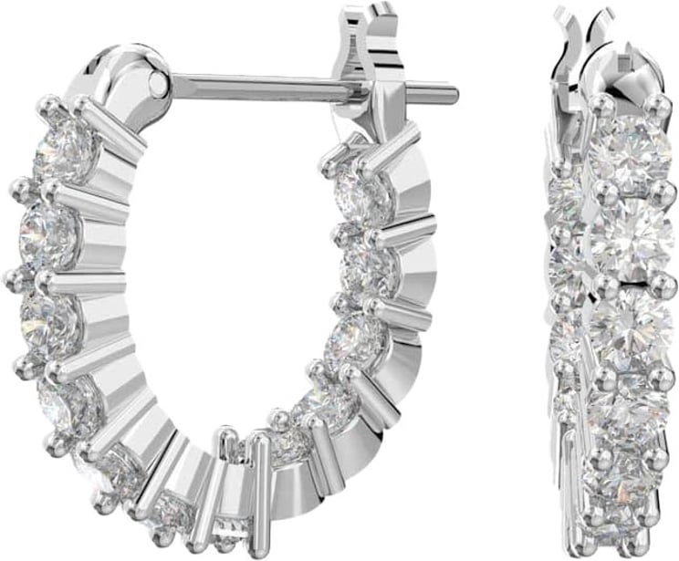 Swarovski Swarovski Oorbellen 5562126 Matrix Zilverkleurig met Kristallen