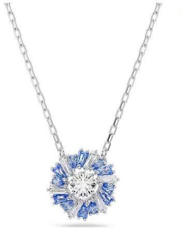 Swarovski Swarovski Collier 5680013 Idyllia Blauwe Bloem