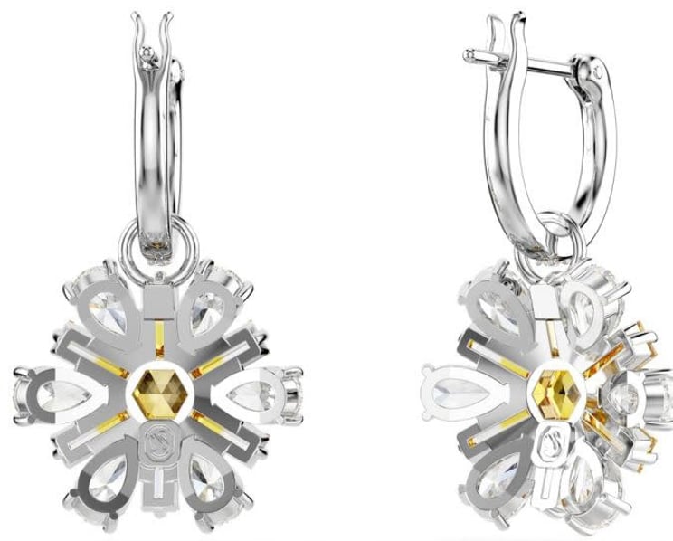 Swarovski Swarovski Oorbellen 5683243 Idyllia Gele Bloem