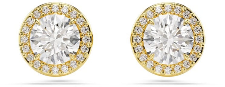 Swarovski Una Oorknoppen met Kristal