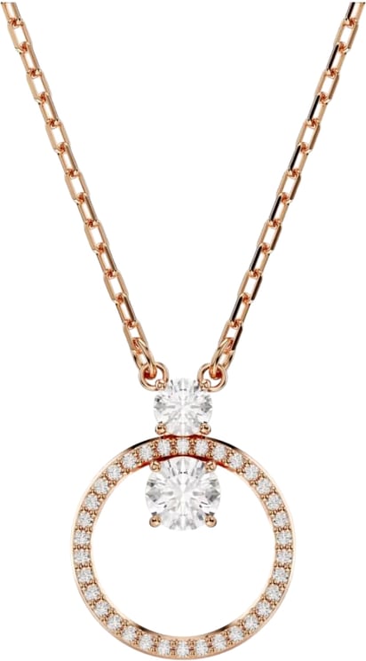 Swarovski Swarovski Collier 5692266 Constella Pendal Rosekleurig met Zirkonia