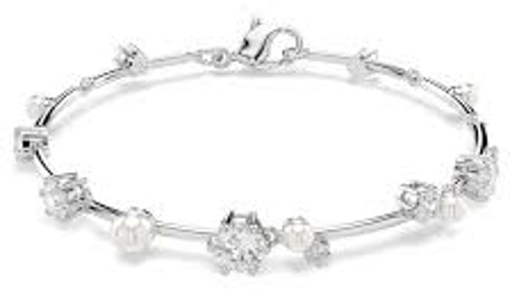 Swarovski Swarovski Armband 5707511 Constella Zilverkleurig met Parels