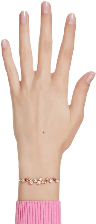 Swarovski Swarovski Armband 5722476 Constella Goudkleurige Plating met Gekleurde Stenen 16 - 24cm