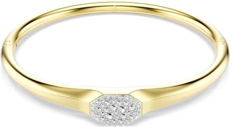 Swarovski Swarovski Armband 5724597 Dextera Geelgoudkleurige Plating Bangle Maat M (17cm)