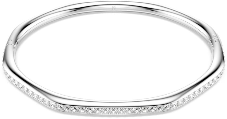 Swarovski Swarovski Armband 5725222 Dextera Zilverkleurig Achthoekige Bangle