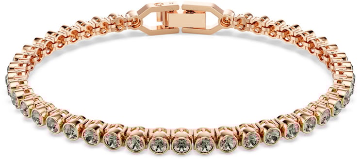 Swarovski Swarovski Armband 5734240 Imber Rosegouden Plating met Groene Steentjes