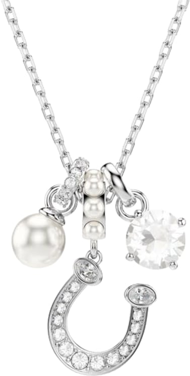 Swarovski Swarovski Symbolica 5736247 Symbolica Zilverkleurige Plating Bedels met Kristallen