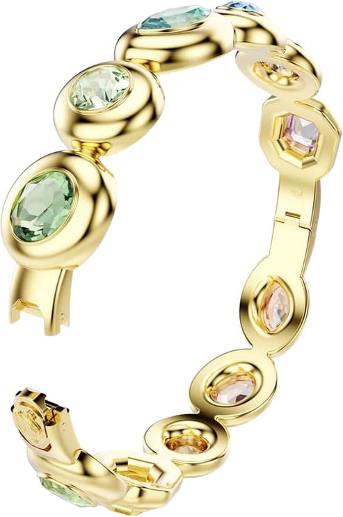 Swarovski Swarovski Armband 5737447 Gema met Geelgouden Plating en Gekleurde Stenen