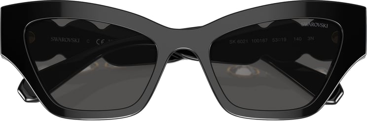 Swarovski 0Sk6021 Cat-Eye Sunglasses with Crystal Embellishments