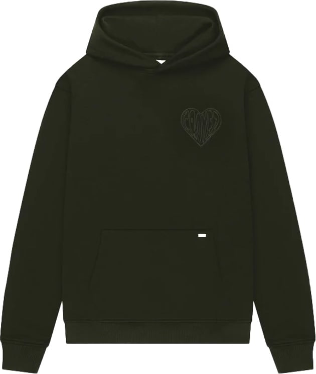 Croyez Croyez Stitched Heart Hoodie