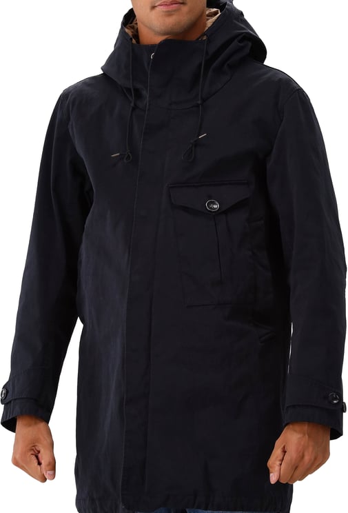 Ten C Ten-C Parka Blauw Cyclone