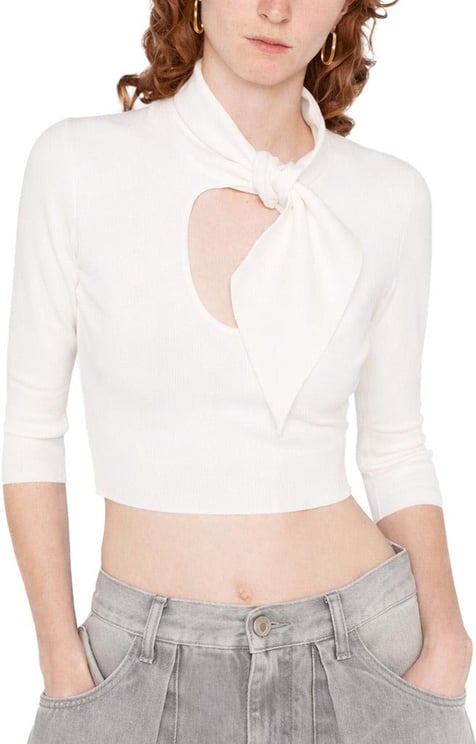 The Attico the attico - Sweaters - 237wck89-bianco