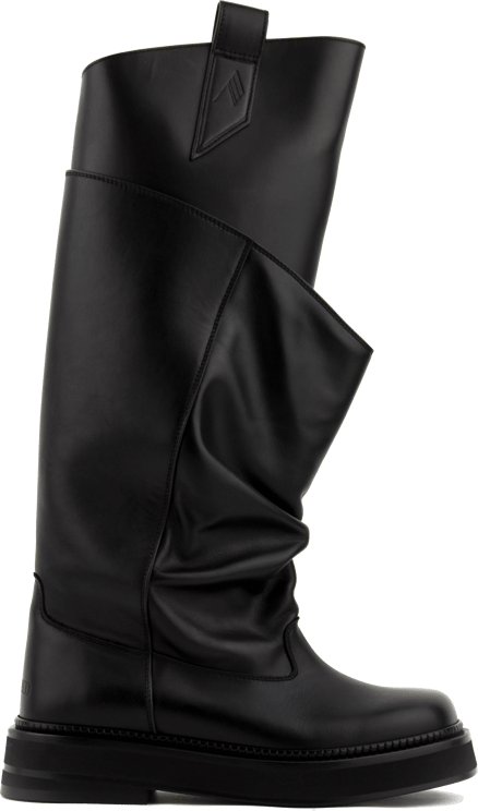 The Attico Le Passegiata Biker Boot Black