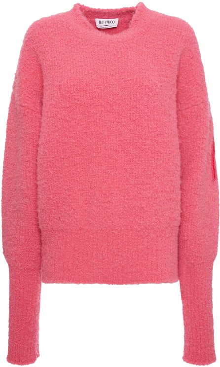 The Attico Classic soft sweater with round neck