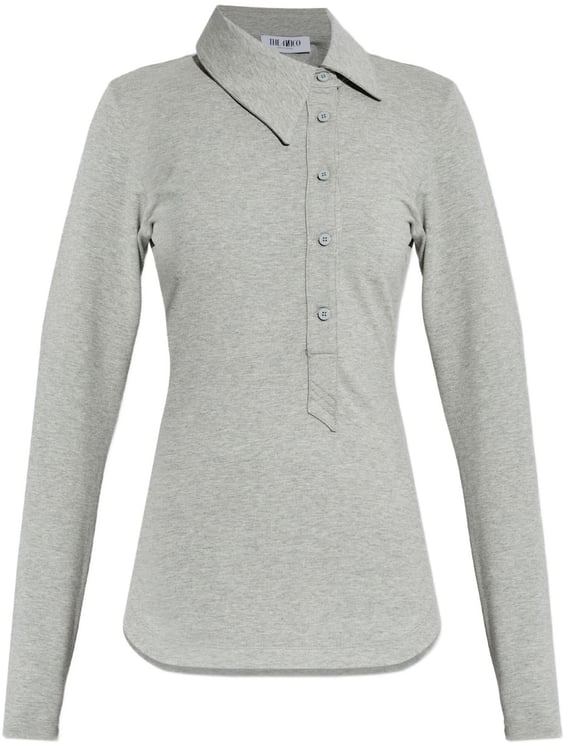 The Attico T-Shirts And Polos Grey