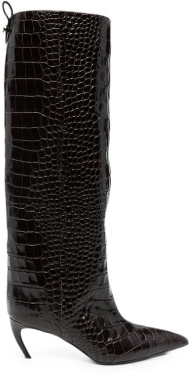 The Attico Boots Brown