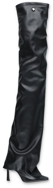 The Attico Robin Otk Tight High Boot Nero