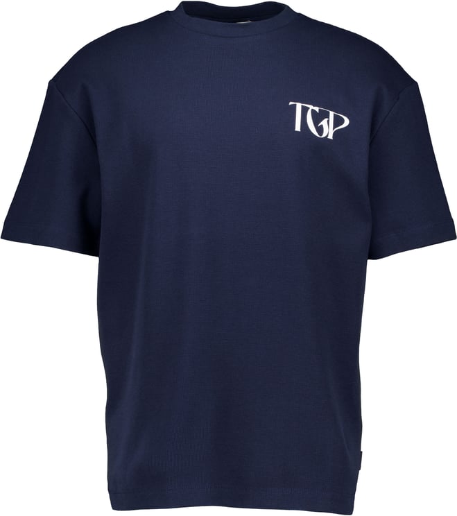 The GoodPeople The Goodpeople Ton T-shirts Donkerblauw 26010906