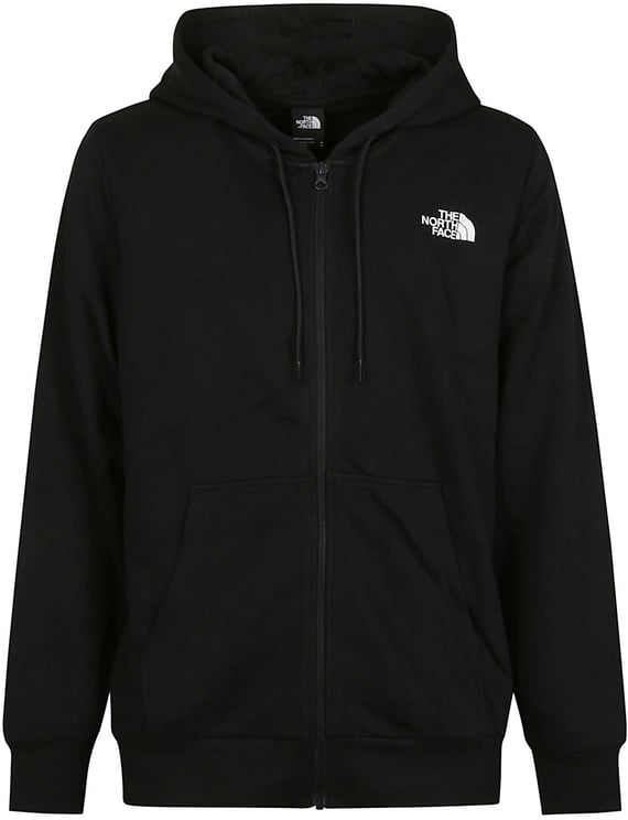 The North Face Simple Dome Light Regular Full Zip Sweatshirt Black