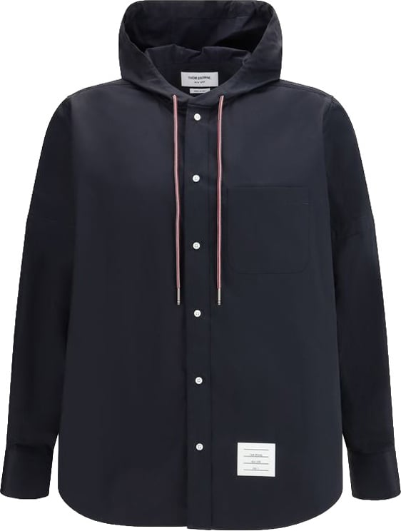 Thom Browne Thom Browne Black Polyamide Shell Jacket