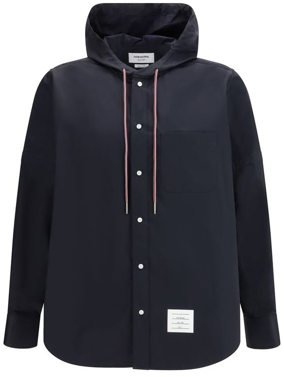 Thom Browne Thom Browne Black Polyamide Sweatshirt