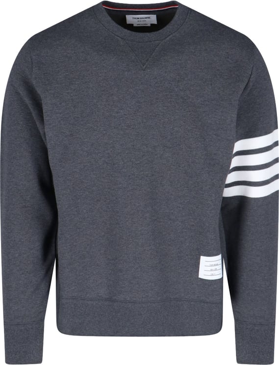 Thom Browne "Loopback 4-Bar" Crewneck Sweatshirt