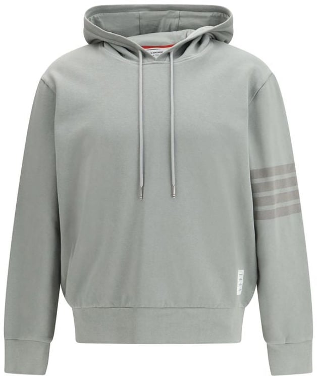 Thom Browne Thom Browne Gray Cotton Sweatshirt