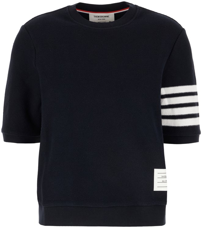 Thom Browne Thom Browne Midnight blue cotton sweater