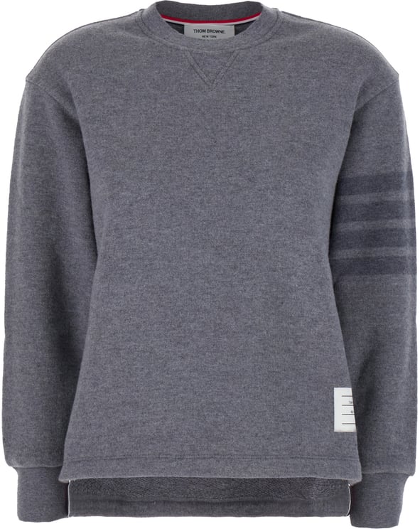 Thom Browne Thom Browne Grey wool oversize sweater