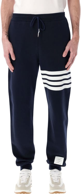 Thom Browne Classic Sweatpant In Classic Loopback W/ Blu