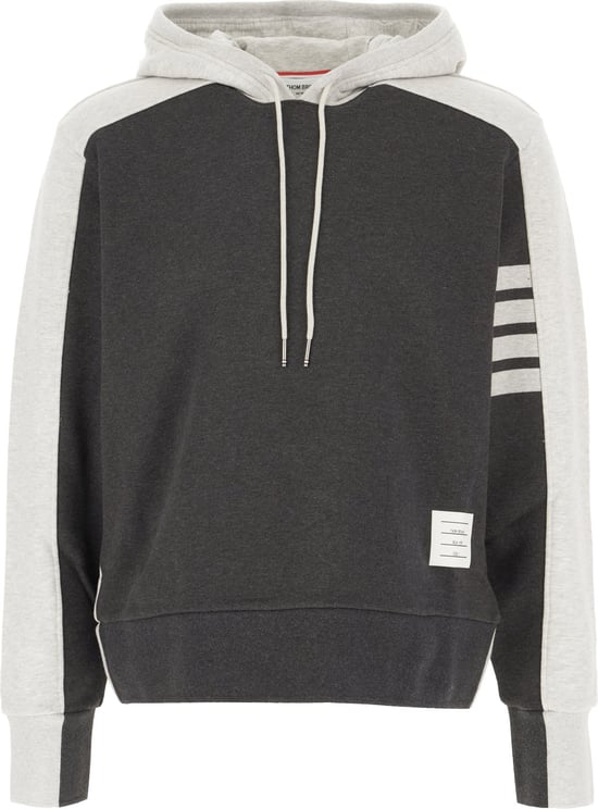 Thom Browne Thom Browne Two-tone cotton sweatshirt