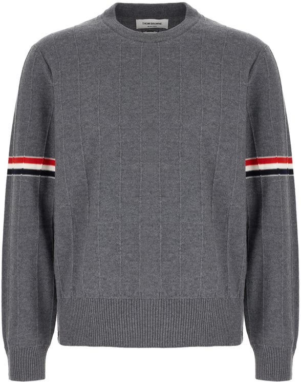 Thom Browne Thom Browne Dark grey wool sweater