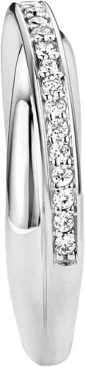 Ti Sento Ti Sento Ring 12343ZY/58 Zilver Bi-color met Zirkonia Maat 58