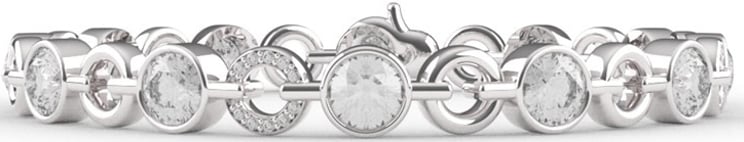 Ti Sento Ti Sento Armband 23054ZI Zilver met Zirkonia 18cm