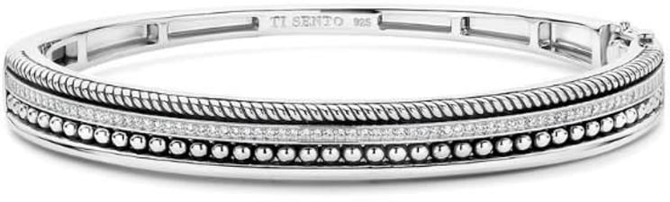 Ti Sento Ti Sento Armband 23093ZI Zilver met Zirkonia 60mm
