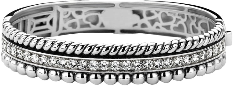Ti Sento Ti Sento Armband 2776Zi Zilver 3 Rijen met Zirkonia