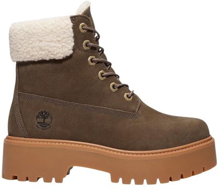 Timberland Timberland Brown Recycled Leather Lace-Up Boots