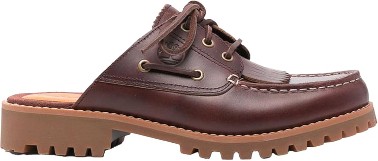 Timberland Sandals Burgundy Full Grain
