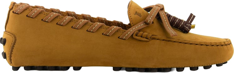 Tod's Moccasine Tassels Camel