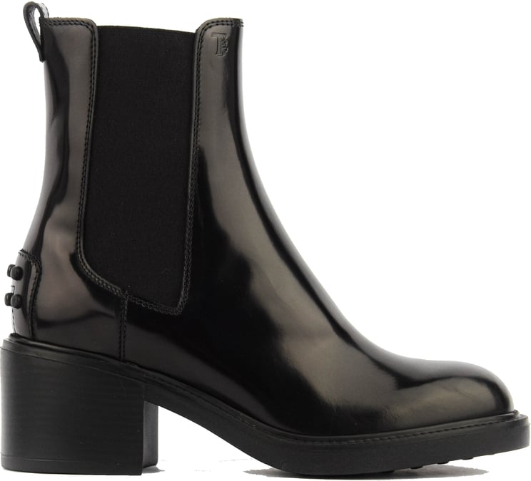 Tod's Ankle Boot High Shine Black