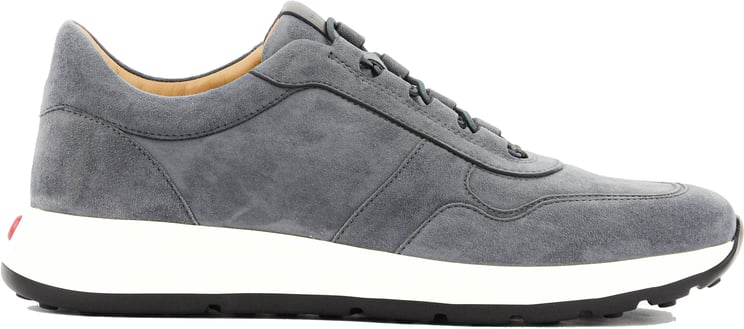 Tod's Red Dot Sneaker Blue Suede