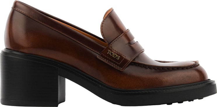 Tod's Loafer Brown High Shine